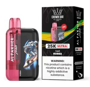 Al Fakher Ultra 25000 Puffs 5MG Disposable Vape in Dubai hubba