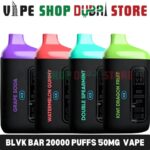 BLVK Bar 20000 Puffs 50mg Nicotine Disposable Vape in Dubai APPLE GRAPE