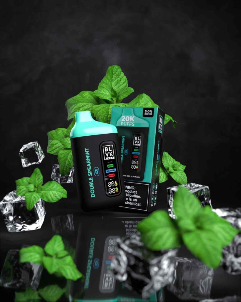 BLVK Bar 20000 Puffs 50mg Nicotine Disposable Vape in Dubai BLUE RASPBERRY