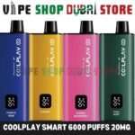 COOLPLAY Smart 6000 Puffs 20MG Disposable vape in Dubai