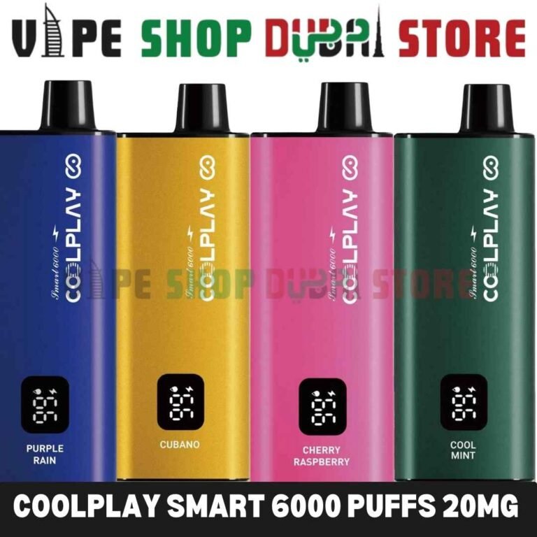 COOLPLAY Smart 6000 Puffs 20MG Disposable vape in Dubai