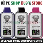 COOLPLAY Turbo 20000 Puffs 20MG Rechargeable Disposable Vape in Dubai