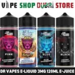 Dr Vapes E-Liquid 3MG 120ML E-Juice All Flavor in Dubai