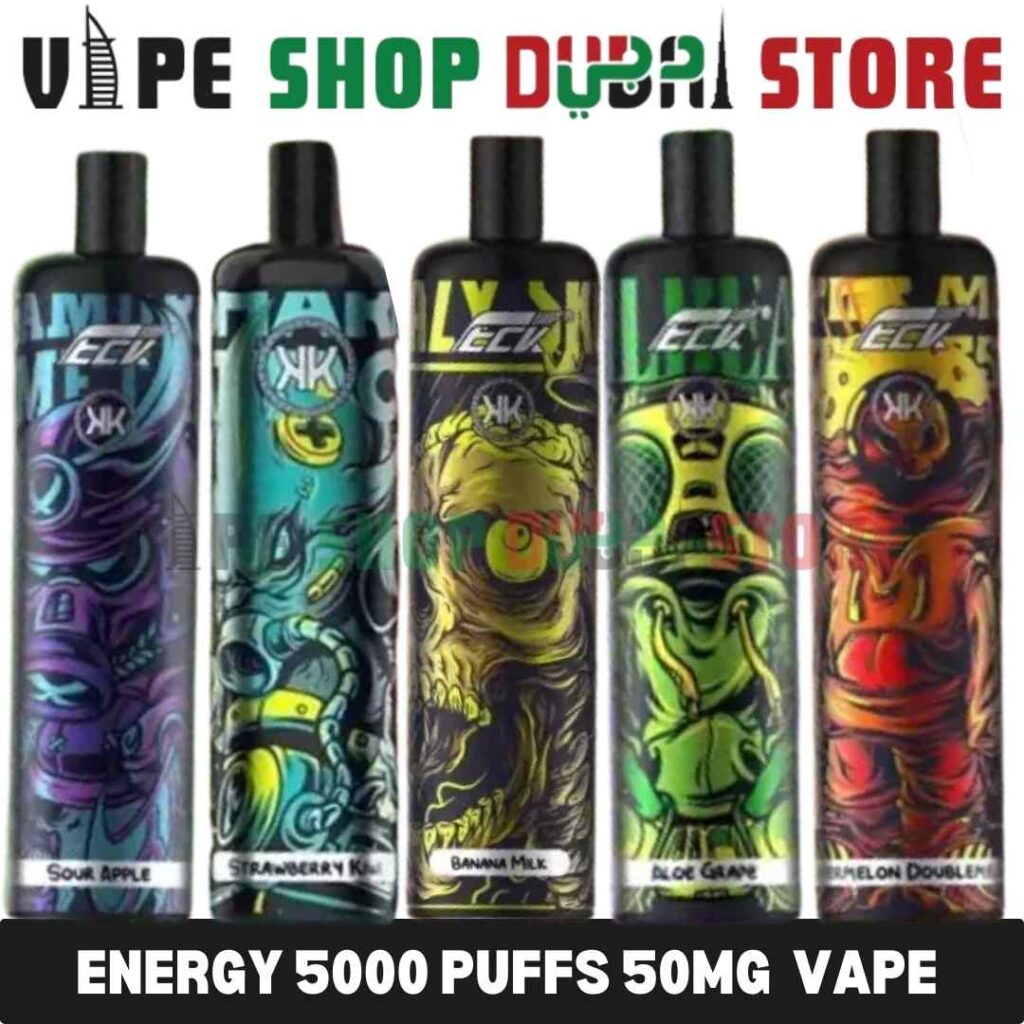 Energy 5000 Puffs 50Mg Disposable Vape In Dubai Super