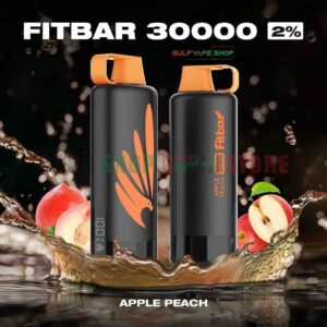 ITBAR Shisha 30000 Puffs 20MG Disposable Vape in Dubai Apple Peach