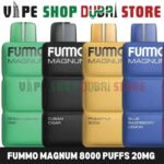 FUMMO Magnum 8000 Puffs 20MG Disposable Vape in Dubai