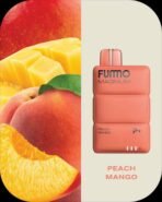FUMMO Magnum 8000 Puffs 20MG Disposable Vape in Dubai PEACH MANGO