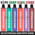 HAYATI Pro Max 4000 Puffs Super 20mg Disposable Vape in Dubai