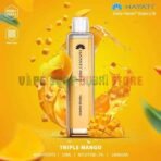 HAYATI Pro Max 4000 Puffs Super 20mg Disposable Vape in Dubai Triple Mango