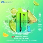 HAYATI Pro Ultra 15000 Puffs 2% Super Nicotine Disposable Vape in Dubai Lemon Mint Blue Razz Mint