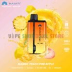 HAYATI Pro Ultra 15000 Puffs 2% Super Nicotine Disposable Vape in Dubai Mango Peach Pineapple