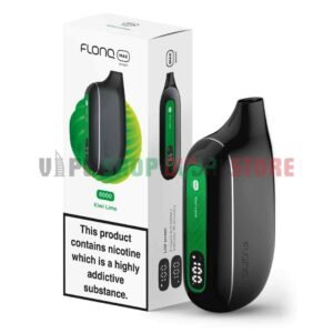 MALAki Flonq max smart 10000 Puffs disposable Super vape in Dubai kiwi lime