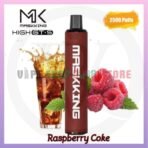 MASKKING High GTS 2500 Puffs Premium Disposable Vape in Dubai Raspberry Coke