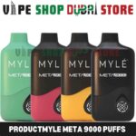 MYLE Meta 9000 Puffs 50mg Nicotine in Dubai