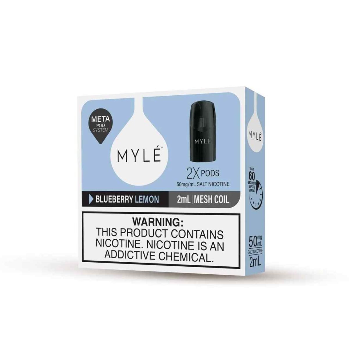 Myle V5 V5 Meta Pods Blueberry Lemon