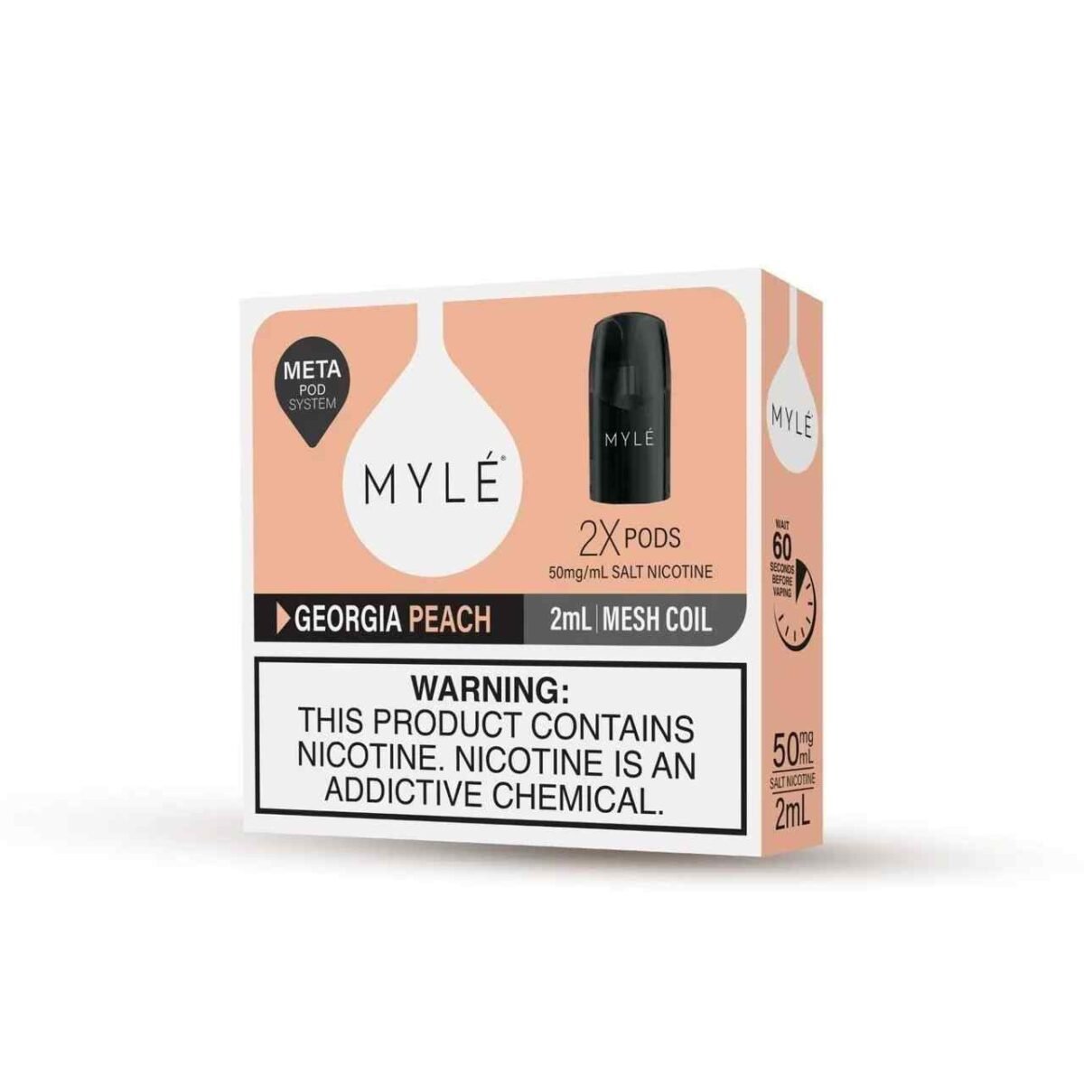 Myle V5 V5 Meta Pods Georgia Peach