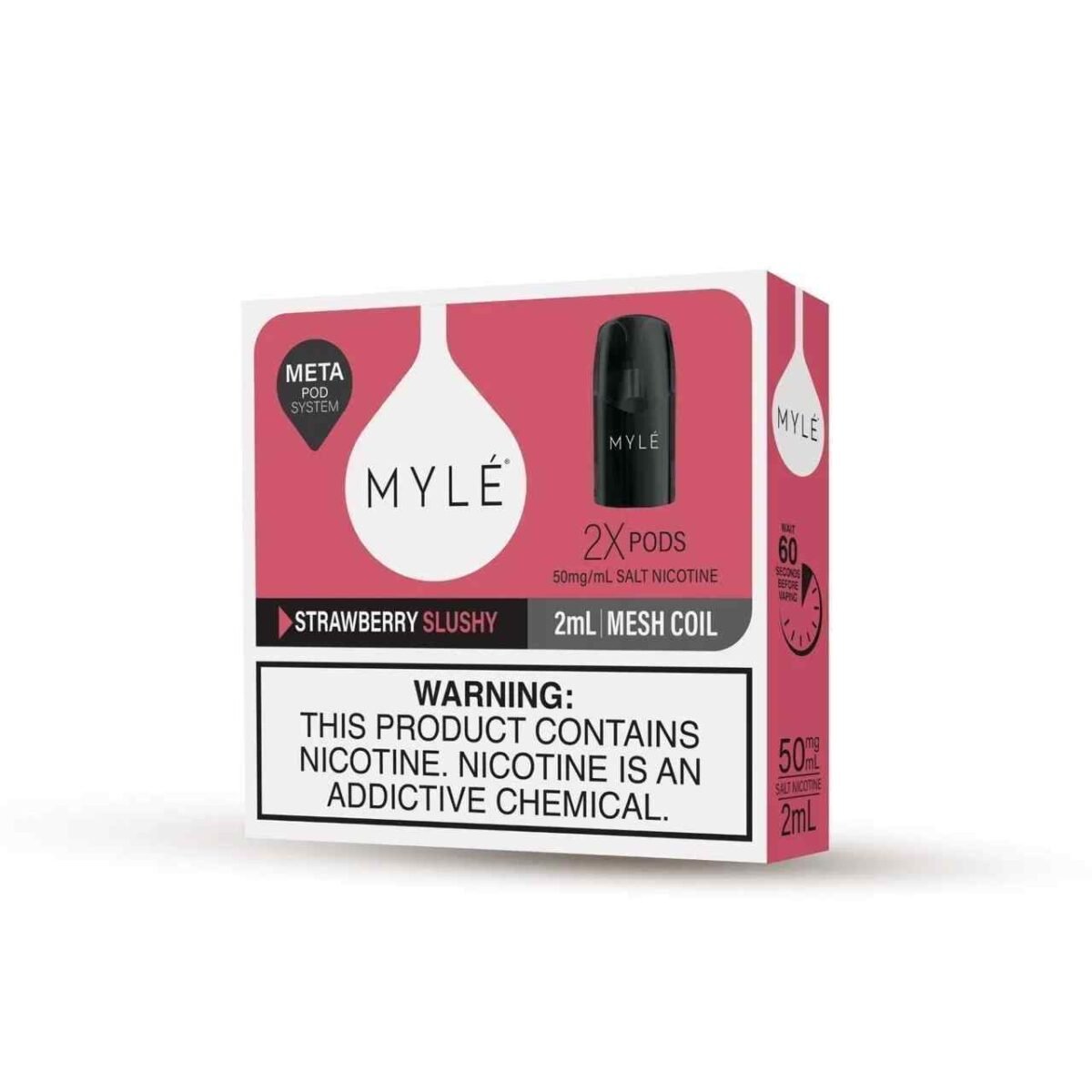 Myle V5 V5 Meta Pods Strawberry Slushy
