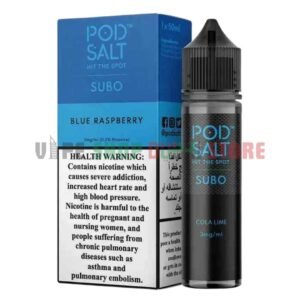 Pod Salt Subo 50ml 3mg E-liquid In Dubai Blue Rasberry