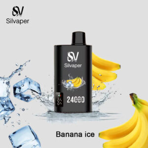 SILVAPER 24000 Puffs 20MG Disposable Vape in Dubai banana ice
