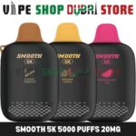 Smooth 5k 5000 Puffs 20Mg Disposable Vape in Dubai