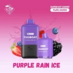 TUGBOAT super kit 24000 puffs 5% Nicotine disposable vape-Purple Rain ice