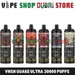 VNSN Quake Ultra 30000 Puffs 50MG Disposable Vape in Dubai