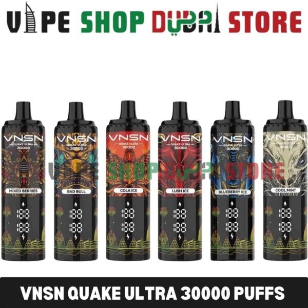 VNSN Quake Ultra 30000 Puffs 50MG Disposable Vape in Dubai