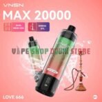 VNSN Max 20000 Puffs 50MG Disposable Vape in Dubai
