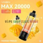 VNSN Max 20000 Puffs 50MG Disposable Vape in Dubai