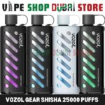 VOZOL Gear Shisha 25000 Puffs 5MG Disposable Vape in Dubai