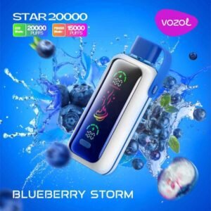 VOZOL Star 20000 Puffs Disposable vape in Dubai BLUEBERRY STORM