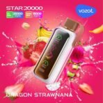 VOZOL Star 20000 Puffs Disposable vape in Dubai DRAGON STRAWNANA