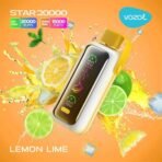 VOZOL Star 20000 Puffs Disposable vape in Dubai LEMON LIME
