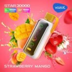 VOZOL Star 20000 Puffs Disposable vape in Dubai STRAWBERRY MANGO
