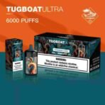 tugboat ultr 6000 puffs black mamba