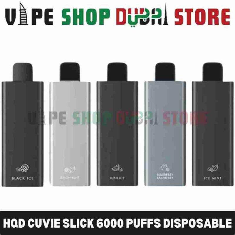 HQD CUVIE Slick 6000 Puffs 50MG Disposable Vape in Dubai