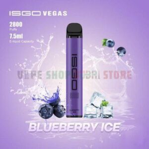 ISGO-DISPOSABLE-VAPE-VEGAS-2800-PUFFS-BLUEBERRY-ICE