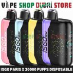 ISGO-Paris-X-30000-Puffs-50MG-Disposable-Vape-in-Dubai