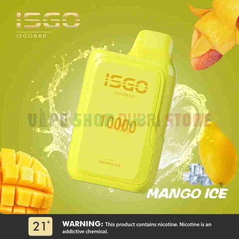 Isgobar-10000-Puffs-50Mg-Disposable-Vape-In-Dubai-MANGO-ICE