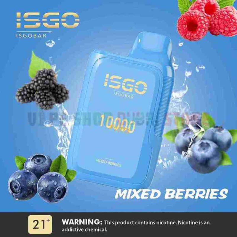Isgobar-10000-Puffs-50Mg-Disposable-Vape-In-Dubai-MIXED-BERRIES