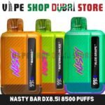 NASTY BAR DX8.5i 8500 Puffs 20MG Disposable vape in Dubai