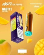 NASTY BAR Hooqa DF15Ki 15000 Puffs Disposable vape in Dubai CARIBBEAN MANGO