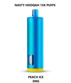 NASTY BAR Hooqa DF15Ki 15000 Puffs Disposable vape in Dubai PEACH ICE