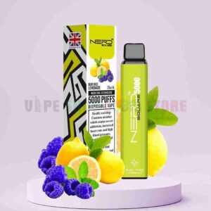 Nerd-Square-5000-Puffs-20Mg-Disposable-Vape-In-Dubai-BLUE-RAZZ-LEMONADE