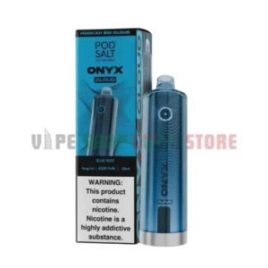 POD SALT Onyx Cloud 25000 Puffs 5mg Disposable Vape in Dubai Blue Mist