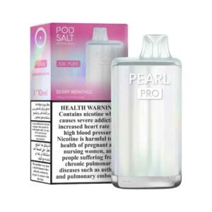 PODSALT Pearl Pro 10000 Puffs 20MG Disposable vape in Dubai BERRY MENTHOL