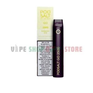 Pod Salt Go 2500 Puffs 20mg Disposable Vape in Dubai BANANA ICE