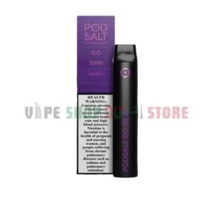 Pod Salt Go 2500 Puffs 20mg Disposable Vape in Dubai GRAPE