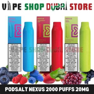 Pod Salt Nexus 3500 Puffs Disposable Vape In Dubai