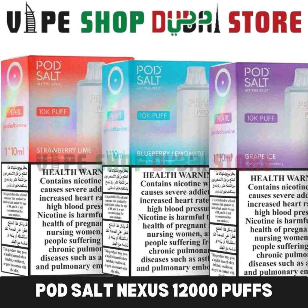 Pod Salt Nexus 3500 Puffs Disposable Vape In Dubai